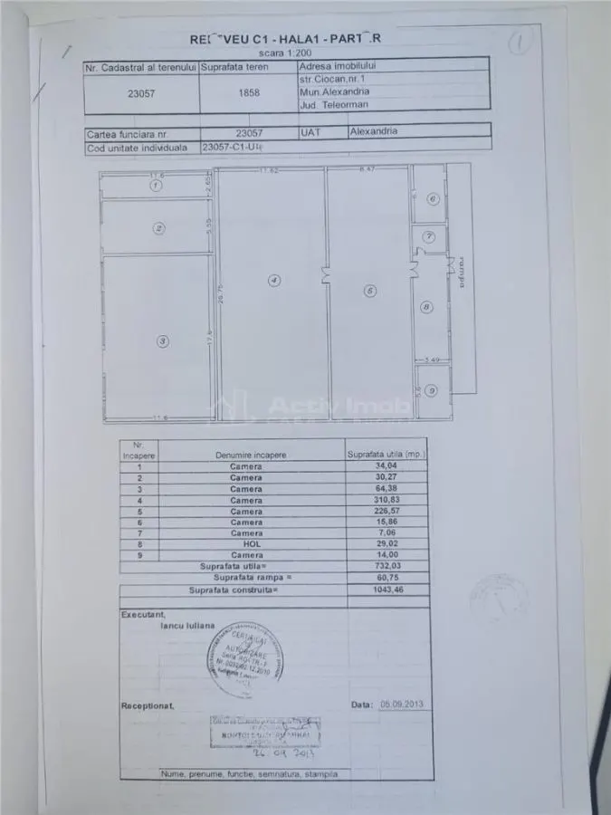 Hală productie  spatiu industrial  si birouri Alexandria - foto 6