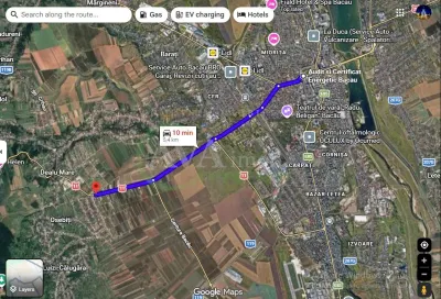 Teren intravilan 536 mp, deschidere 25 ml,  zona Luizi Calugara-Osebiti - Bacau