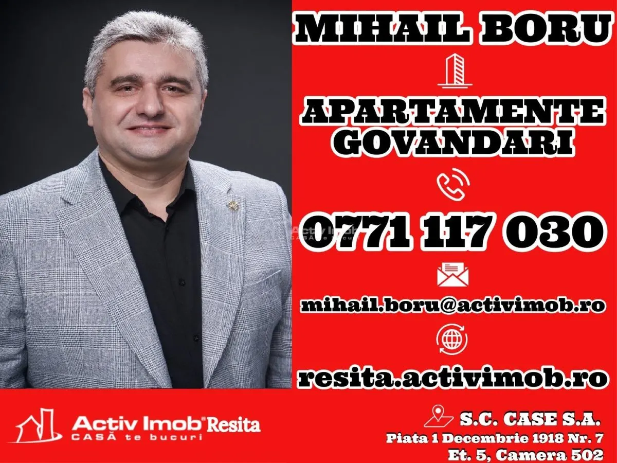 Resita, Garsoniera Mobilata+Utilata, Parter, Calea Caransebesului - foto 6