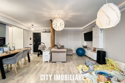 Apartament 2 camere, S-58mp+2 balcoane, bloc nou, Intre Lacuri - foto 12
