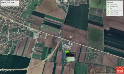 Teren intravilan pentru hala, cu acces din DN7, Vladimirescu - foto 2