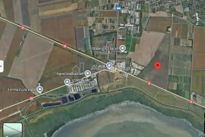 Teren Intravilan Calarasi- Cuza Voda Stradal DN3 - Cuza Voda