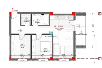 Comision 0%. Apartament de 3 camere cu panorama si parcare in bloc nou - foto 10
