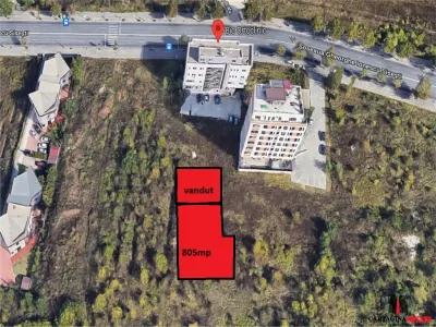 Teren intravilan 805mp / Sisesti / Bio Ortoclinic - Bucuresti