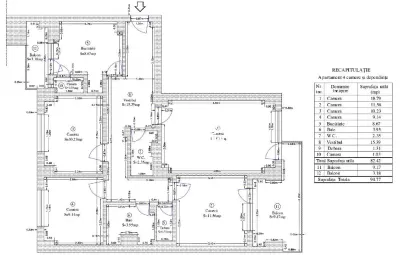 Apartament 4 camere, Tei - Bucuresti
