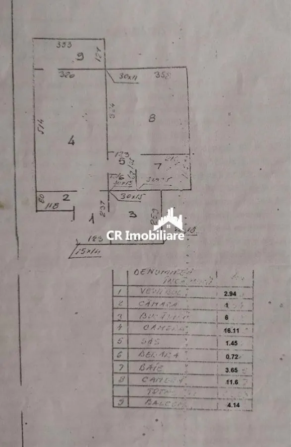 Apartament 2 camere, Iancului necesita renovare - foto 1