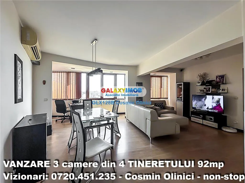 3 camere 92 mp - Living 30 mp - 2 bai - Renovare premium - Panorama - foto 1