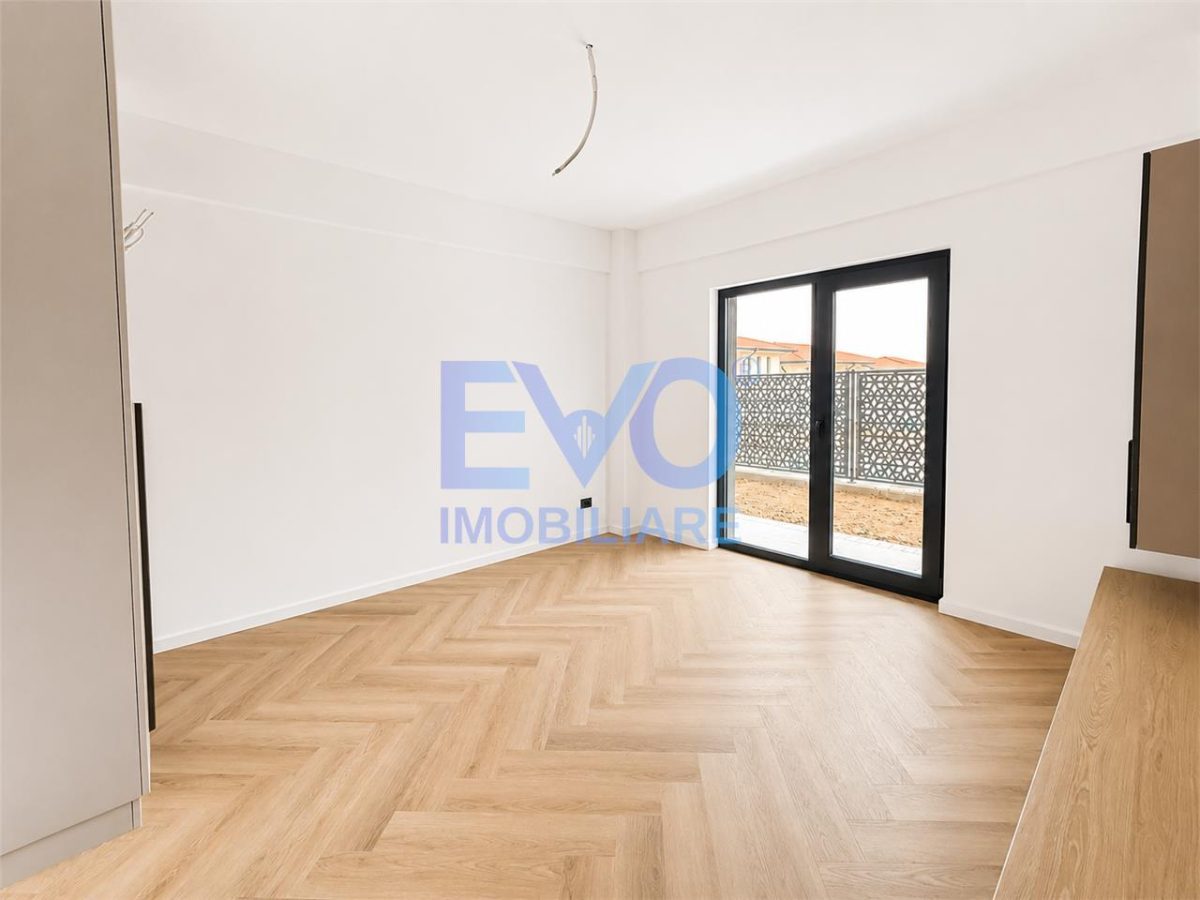 Apartament cu 3 camere, bloc nou, intabulat, gradina, zona Galata - Iasi