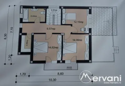 Vila cu 4 camere de vanzare  in Brebu - foto 7