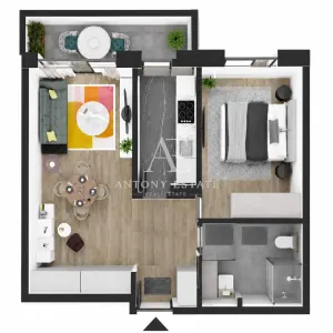 Antony Estate | Investitie RH - Apartament 2 camere - Prima Ceyrat - Oradea - foto 15