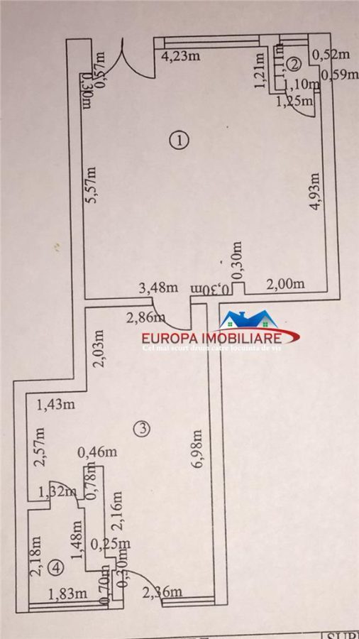 Spatiu comercial de vanzare  zona ultracentrala - Tulcea
