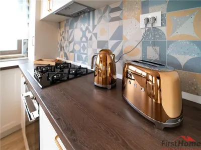 Apartament 3 camere,complet mobilat si utilat BLOC NOUULTRAMODERN - foto 8