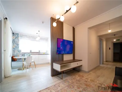 Apartament 3 camere,complet mobilat si utilat BLOC NOUULTRAMODERN - foto 9