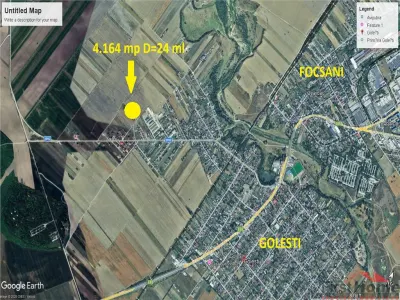 Teren intravilan in Golesti 4.164mp, D= 24 ml - Golesti