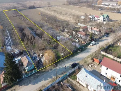 Teren 6.057 mp in Radulesti cu deschidere 30 metri la asfalt - foto 5