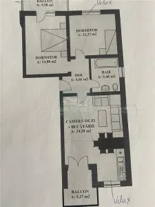 Apartament modern 3 camere 2 balcoane zona Triajului - foto 18