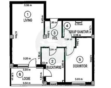 Apartament de lux 2 camere balcon parcare zona Doamna Stanca - foto 18