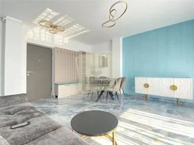 Apartament nou de lux cu 3 camere 2 bai parcare zona Centrala - foto 7