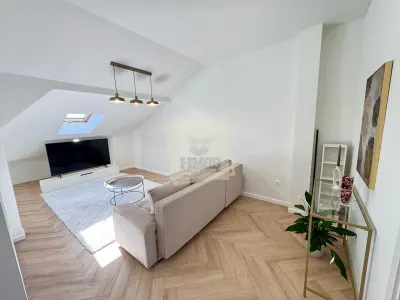 Penthouse mobilat lux 118 mpu cu 5 camere 3 bai balcon - foto 10