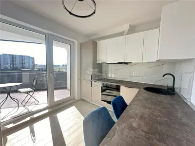 Apartament modern 2 camere terasa si parcare Evo Residence - foto 7