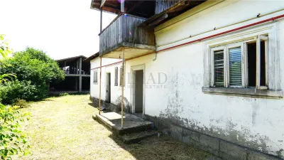 Casa si anexa pe teren 518 mp, ideal renovare sau proiect nou - Dragomiresti. - foto 2