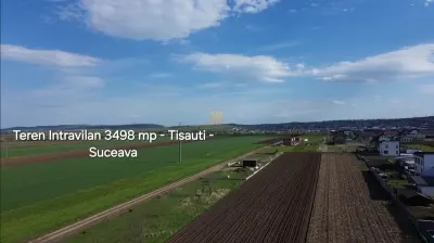  Teren Intravilan 3498 mp Tisauti  Suceava 0727817187 - Tisauti