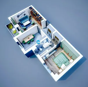 Apartament nou decomandat, 58MP Bucium - foto 14