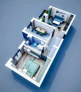 Apartament nou decomandat, 58MP Bucium - foto 15