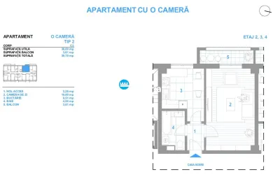 Direct Dezvoltator! Ap 1 cam, finalizat si intabulat! Bucium - foto 3