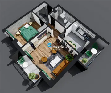 Apartament 1 cam D, Bl nou, 42 mp - foto 7