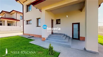 Priveliste de vis din propria terasa – Vila in Visan - Iasi