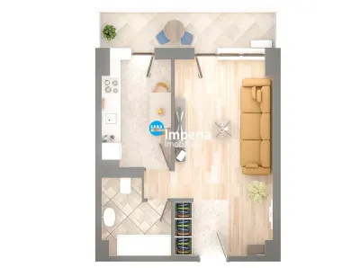 Apartamente 1 camere, 44Mp model clasic, Central - Pret Promo! - foto 12