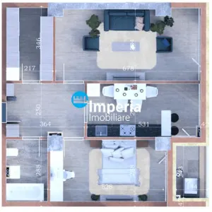 Apartament 2 camere Copou, complex rezidential nou! Comision 0% - Iasi