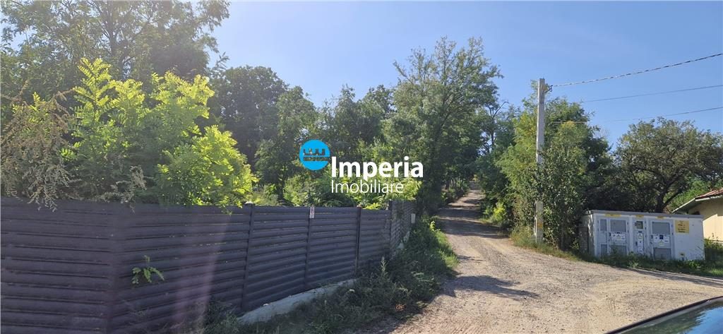 Teren intravilan de vanzare in Iasi, amplasat in zona Holboca-Ruseni - Iasi