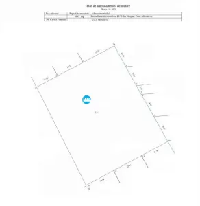 Teren 5000 mp, canalizare, plan, Horpaz, Miroslasva - foto 2