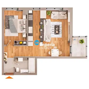 Proiect NOU, apartamente 2 camere, zona Dacia -Pacurari - foto 12
