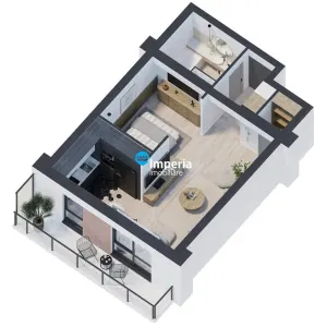 Proiect  deosebit TVA inclus Galata! Studio 48MP, pret PROMO! - foto 9