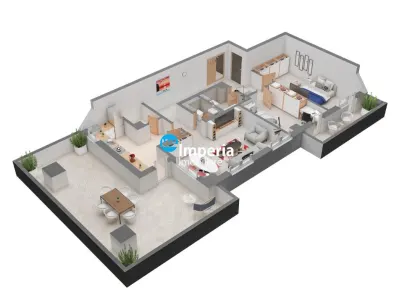 Apartament 3 cam cu terasa de vanzare,136 mp,Dacia - foto 10