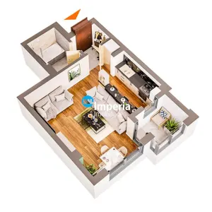 Apartament 1 camera, Proiect Nou zona Dacia - Pacurari - foto 9