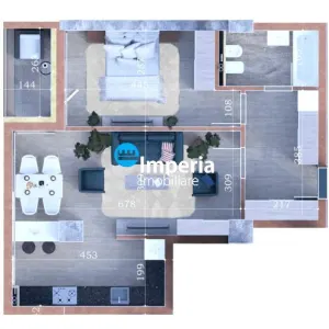 Apartament cu  2 camere,bloc Nou(intabulat,pretabil credit)! - foto 10