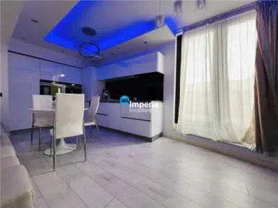 Penthouse de inchiriat, 3 Cam, open space, zona Tatarasi - Newton - foto 4