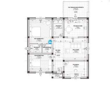 Casa P 34 cam. 2 bai, rate, pe 5 ani, 420 teren, Vorovesti Miroslava - foto 3
