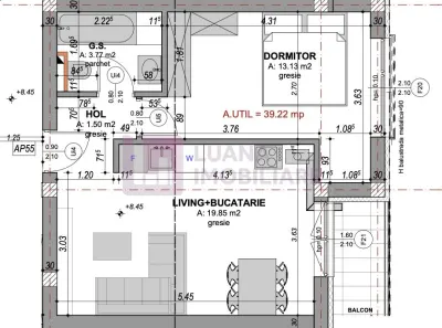 Apartament 2 camere | Doamna Stanca |  balcon | incalzire pardoseala | 2 - foto 5