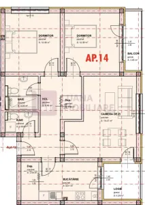Apartament 3 camere | Selimbar, Brana | decomandat | 2 bai | A,C - foto 7