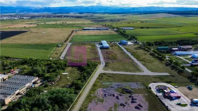 Teren intravilan | PUZ aprobat | utilitati | constructie hale industriale - foto 10