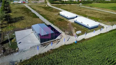 Teren intravilan | PUZ aprobat | utilitati | constructie hale industriale - foto 4