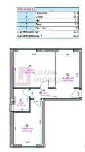 Apartament 2 camere | Selimbar - Lidl | NOU | gradina 12 mp | intabulat | C1 - foto 8