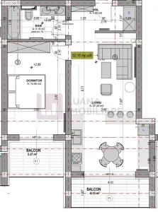 Apartament 2 camere PREMIUM | incalzire pardoseala | la alb  | cartier exclusivist (Le) - foto 7