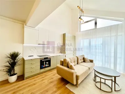Penthouse 2 camere PREMIUM | NOU | mobilat si utilat | video - foto 2