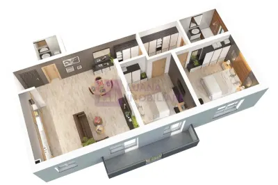 Apartament 3 camere, 2 bai | Doamna Stanca | NOU | incalzire pardoseala - foto 10